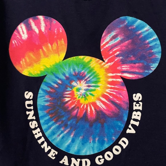 18 Month Tie Die Mickey Mouse Shirt - Picture 2 of 3